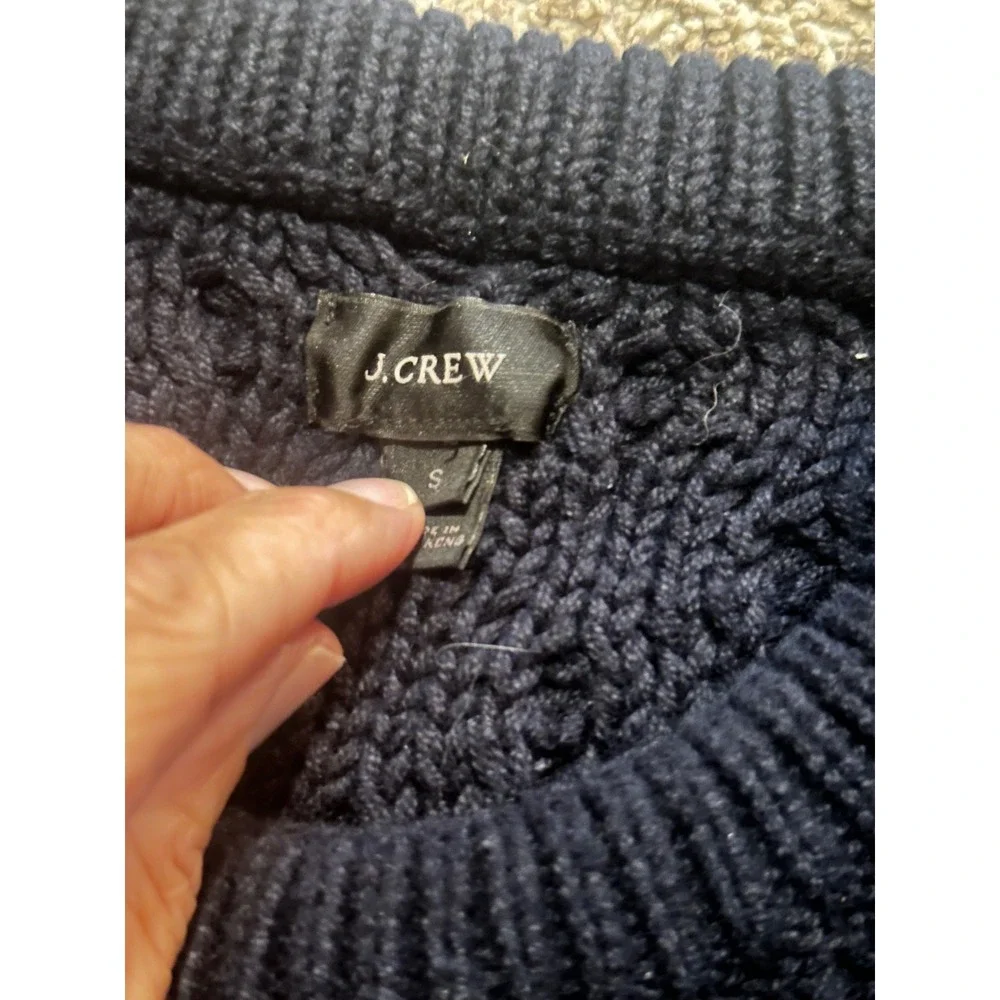 J. Crew Factory smoke sweater sleeve
